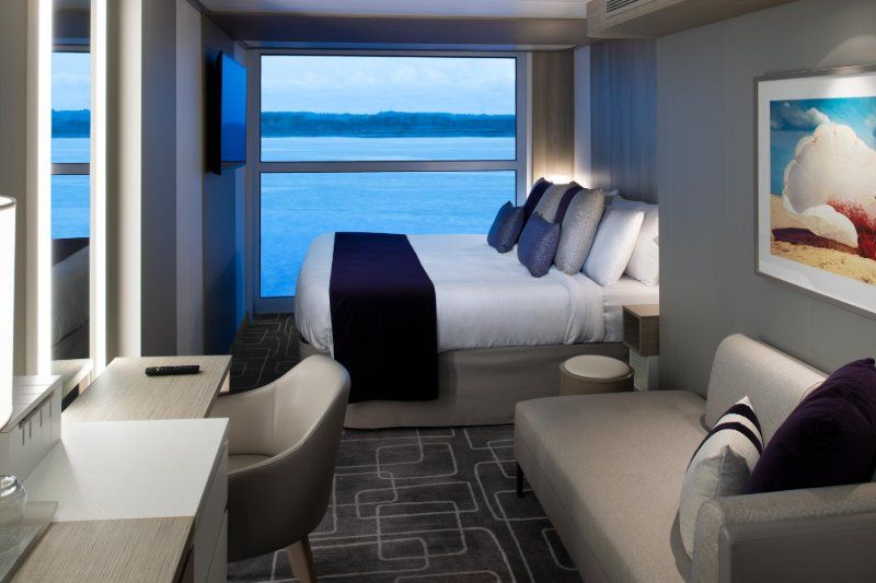 Cabine com Vista Panorâmica para o Mar