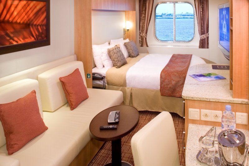 Cabine Prime com Vista para o Mar