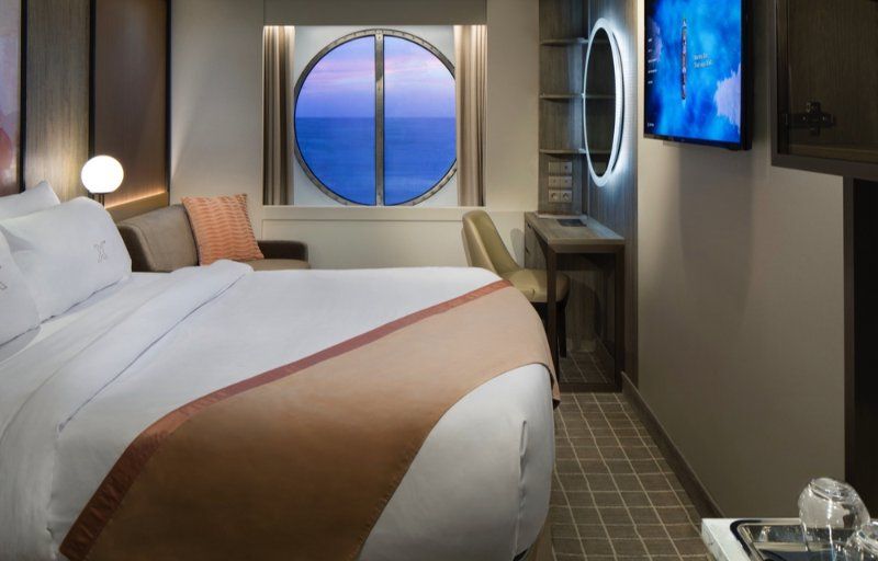 Cabine Deluxe com Vista para o Mar