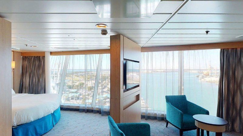Suite com vista panorâmica para o mar (sem varanda)