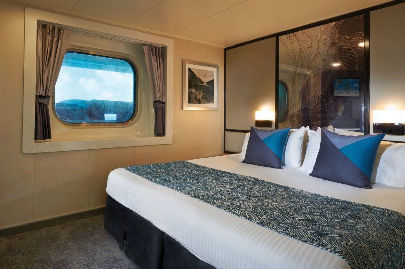 Cabina exterior com vista parcial