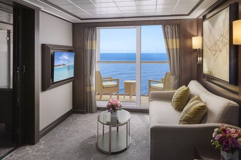 Suite familiar Deluxe com 2 quartos e varanda