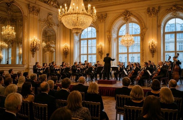 Um concerto de valsas em Viena