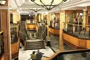 Lojas ao longo da Royal Arcade