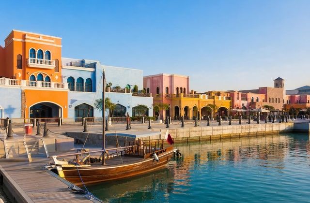 No Porto Velho de Doha