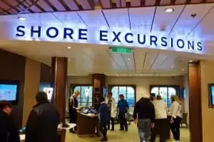 Excursões em terra