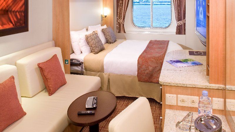 Cabine Prime com Vista para o Mar
