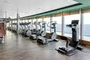 Sala de fitness e musculação