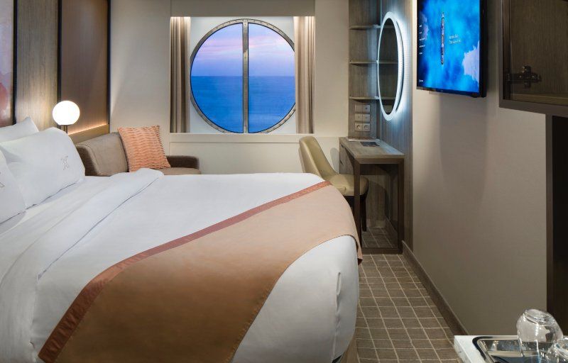 Cabine Deluxe com Vista para o Mar