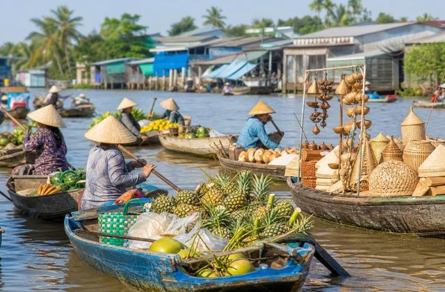 O Delta do Mekong