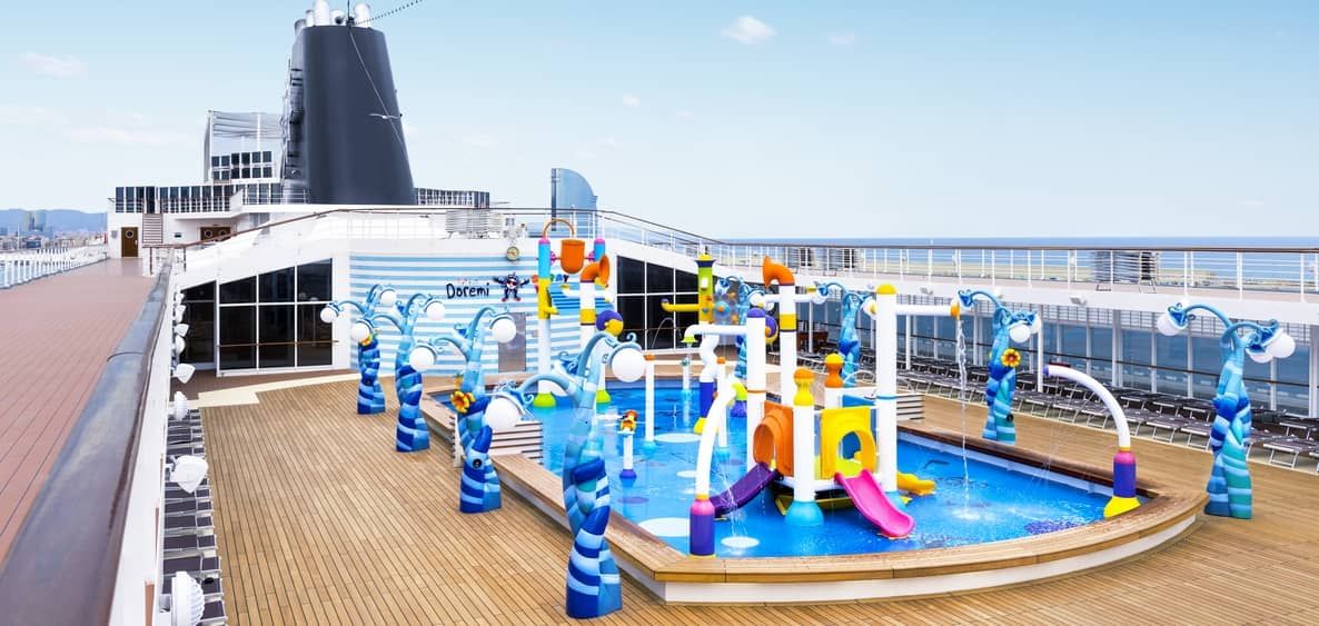 1- DOREMI SPRAY PARK<br>O ESPAÇO AQUÁTICO PARA CRIANÇAS