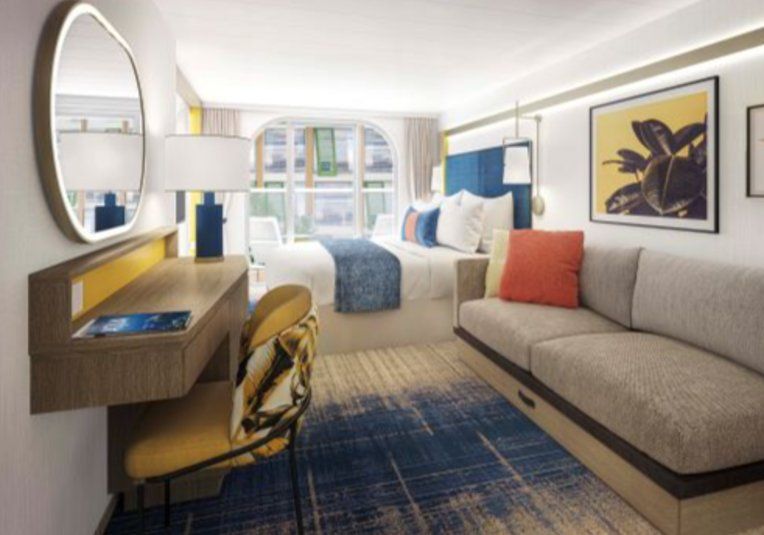 Cabine com varanda, vista Neighborhood garantida