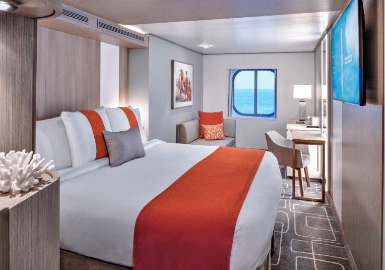 Cabine Prime com Vista para o Mar