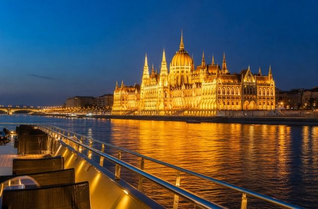 O deslumbramento noturno em Budapeste