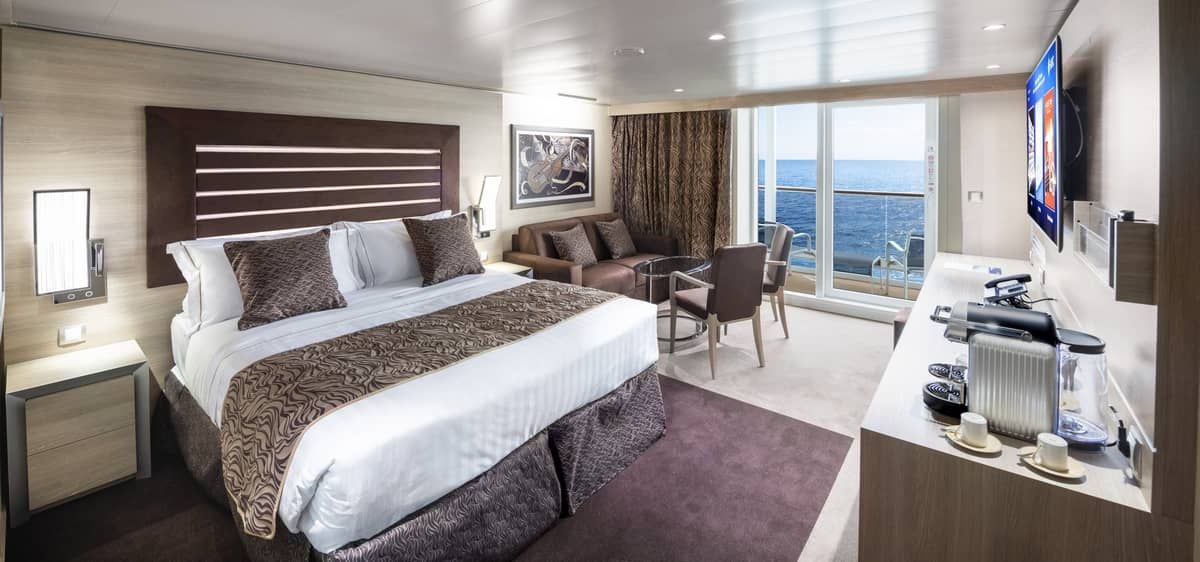5- O MSC YACHT CLUB <br> UM REFÚGIO DE REQUINTE NO MAR