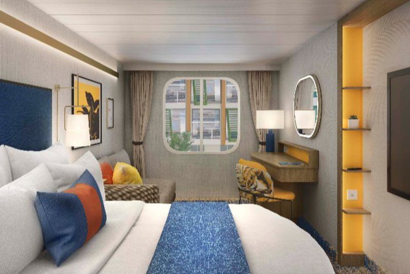 Cabine interior com vista para Central Park