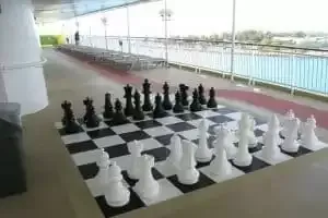 Xadrez Gigante ao Ar Livre