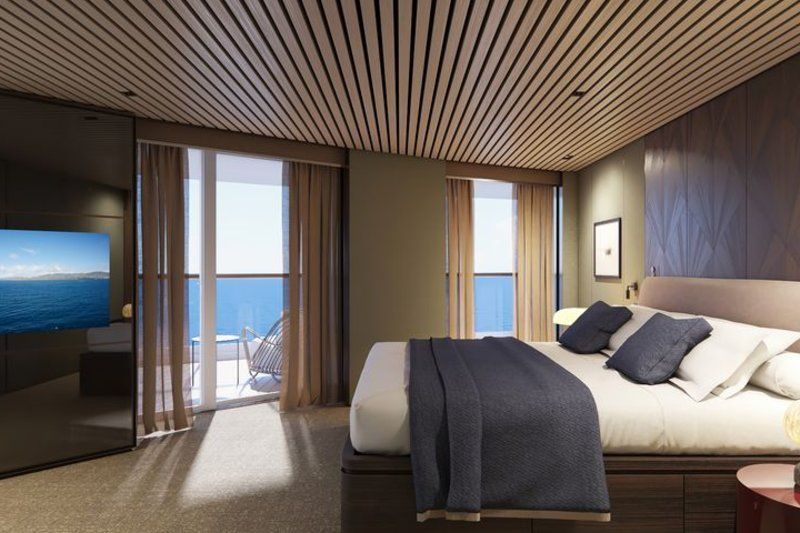 Owner's suite vista da popa
