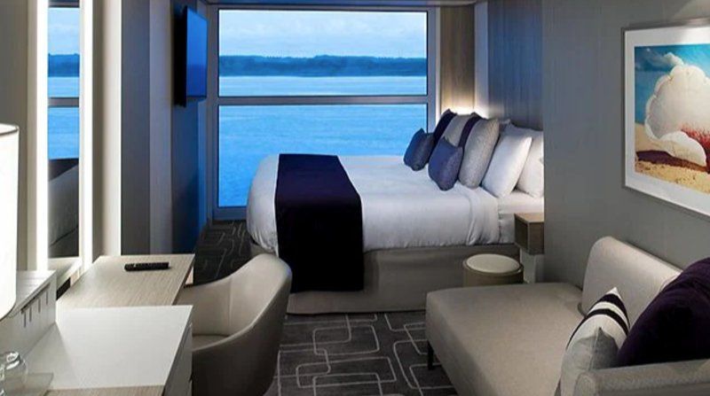 Cabine com Vista Panorâmica para o Mar