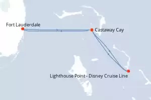 Cruzeiros Disney Cruise Line: Ofertas 2026 - 2027 itinerários, opinião
