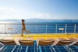 Pista de corrida e caminhada ao ar livre