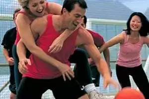 Terrain de Basketball/Volleyball