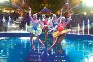 Spectacles à l'AquaTheater et spectacles sur glace gratuits