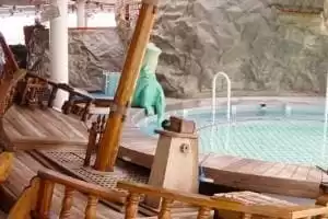 Piscine per bambini Adventure Beach con lo scivolo 