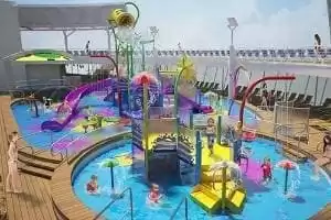 Parque aquático infantil