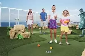 Parcours de mini-golf