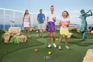 Parcours de mini-golf