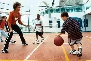 Terrain de basketball