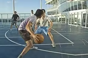 Terrain de basketball