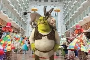 Expérience DreamWorks® gratuite : des moments inoubliables avec les personnages de Shrek®, Madagascar®, Kung Fu Panda® , entre autres.
