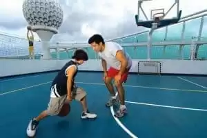 Terrain de basketball