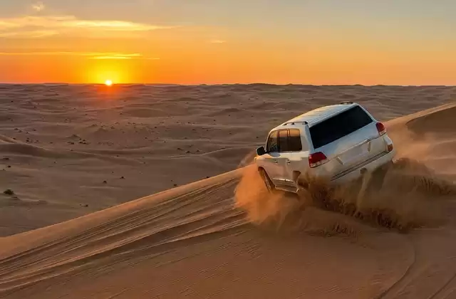 No deserto (Dubai/Abu Dhabi)