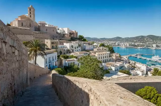 Na cidade de Ibiza