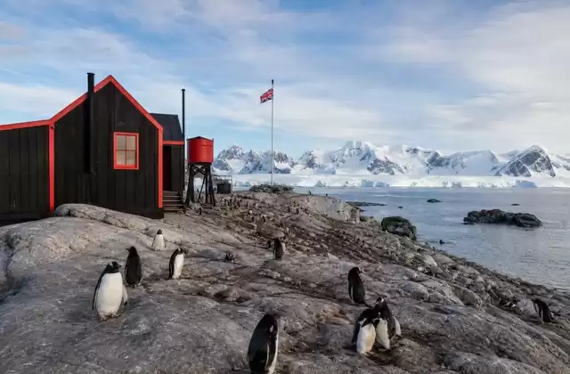 O "Penguin Post Office" de Port Lockroy