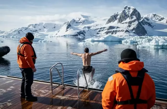 O mergulho polar no Ártico