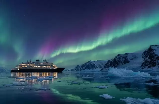 As auroras boreais no final da época