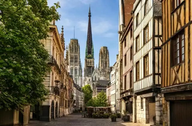 Rouen e a sua catedral
