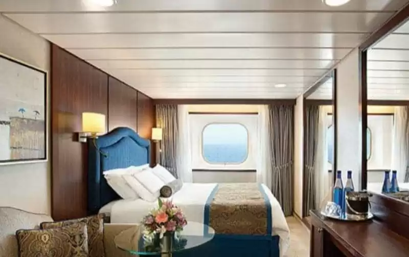 Cabina Deluxe com vista para o mar