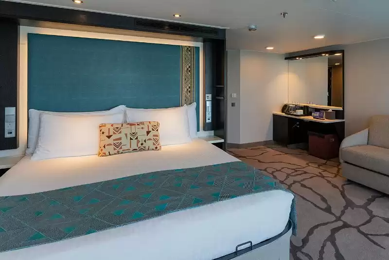 Cabine com varanda superior ADA